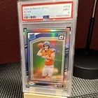 2024 Panini Donruss Optic Rated Rookie Bo Nix #209 Holo Prizm PSA 9