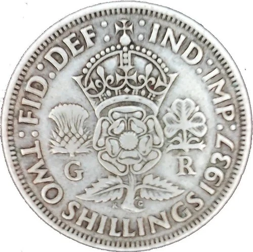 1937 George VI Florin — photo from another recent sale