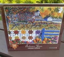 Willow Creek 1000 Piece Jigsaw Puzzle Autumn Farm SEALED