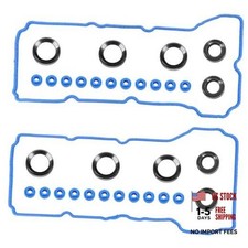 Engine Valve Cover Gasket Set Compatible with Ford Edge Explorer F-150 Flex