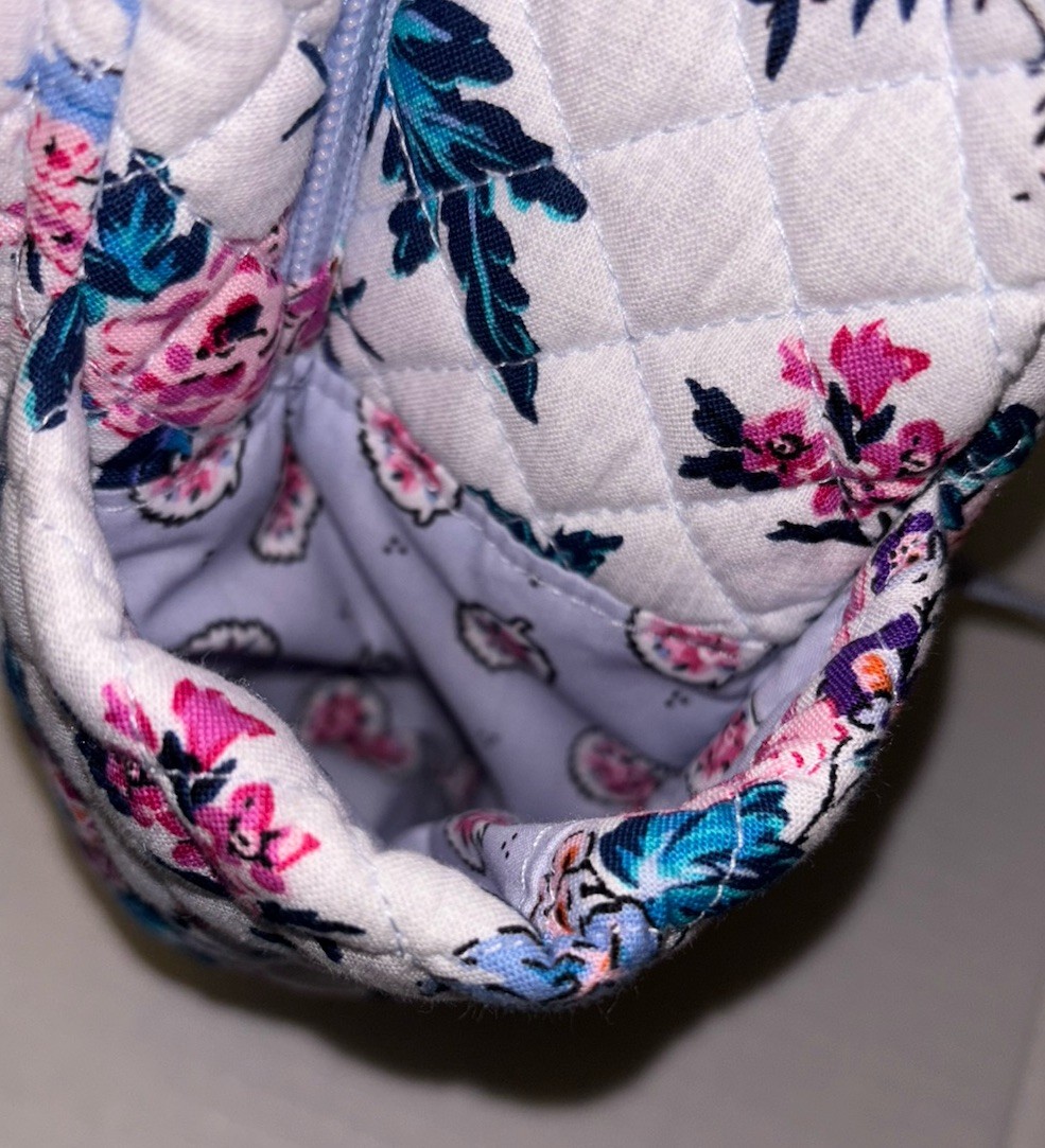 NWT Vera Bradley Cotton Small Backpack Bag Magnifique Floral  display picture 3