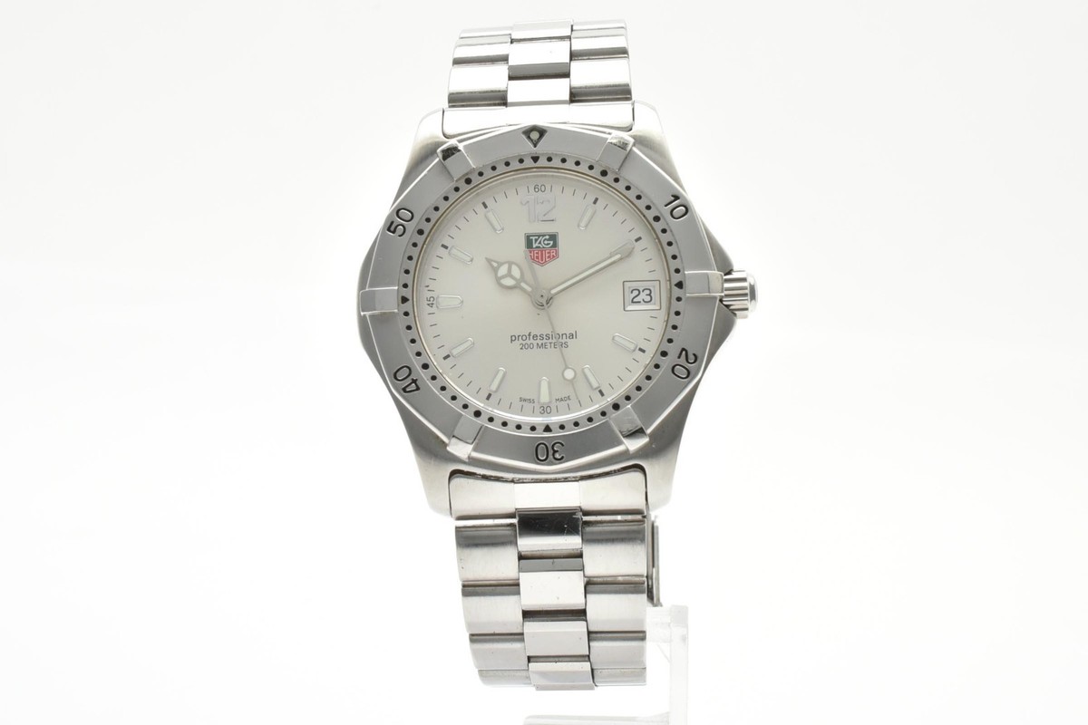 TAG Heuer Aquaracer Silver Men's Watch - WK1112-0 for sale online