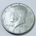 1964 Kennedy Half Dollar - 90% Silver • Circulated US Coin #6479