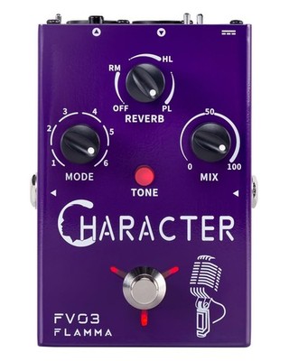 FV03 Vocal Effects Pedal Voice Processor Vocal Amplifier Stompbox Voice Chang...