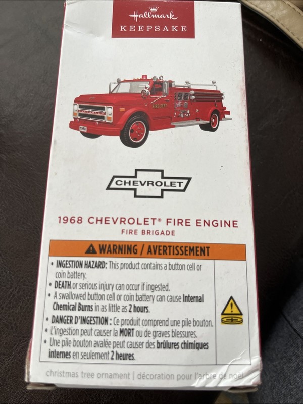 Hallmark  2025 1968 Chevrolet® Fire Engine - Fire Brigade  #23 In Series