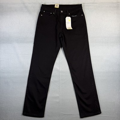 Levis 541 Jeans Mens 30x32 Black Athletic Taper Fit Stretch Denim NWT