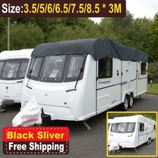 UV Stable Water Resistant Premium Heavy Duty Caravan Top Roof Cover Protection.