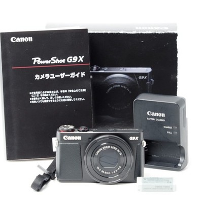 Canon PowerShot G9 X Black 20.2MP Digital Camera W/Box [Top Mint] US Stock