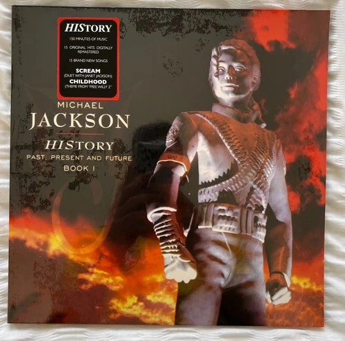 Michael Jackson HISTORY EU Pressing 3LP Vinyl Past Present Future Book I