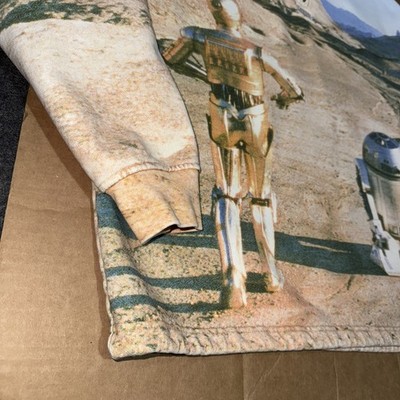 Kith Star Wars Droids Quarter Zip C-3PO R2D2 A New Hope Size XS Kith Star Wars Droids Quarter Zip C-3PO R2D2 A New Hope Size XS