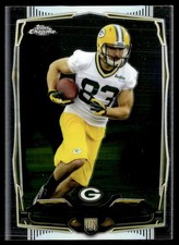 2014 Topps Chrome Jeff Janis Rookie Green Bay Packers #192