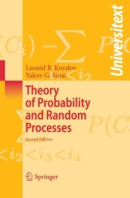 THEORY OF PROBABILITY AND RANDOM PROCESSES (UNIVERSITEXT) By Leonid Koralov VG