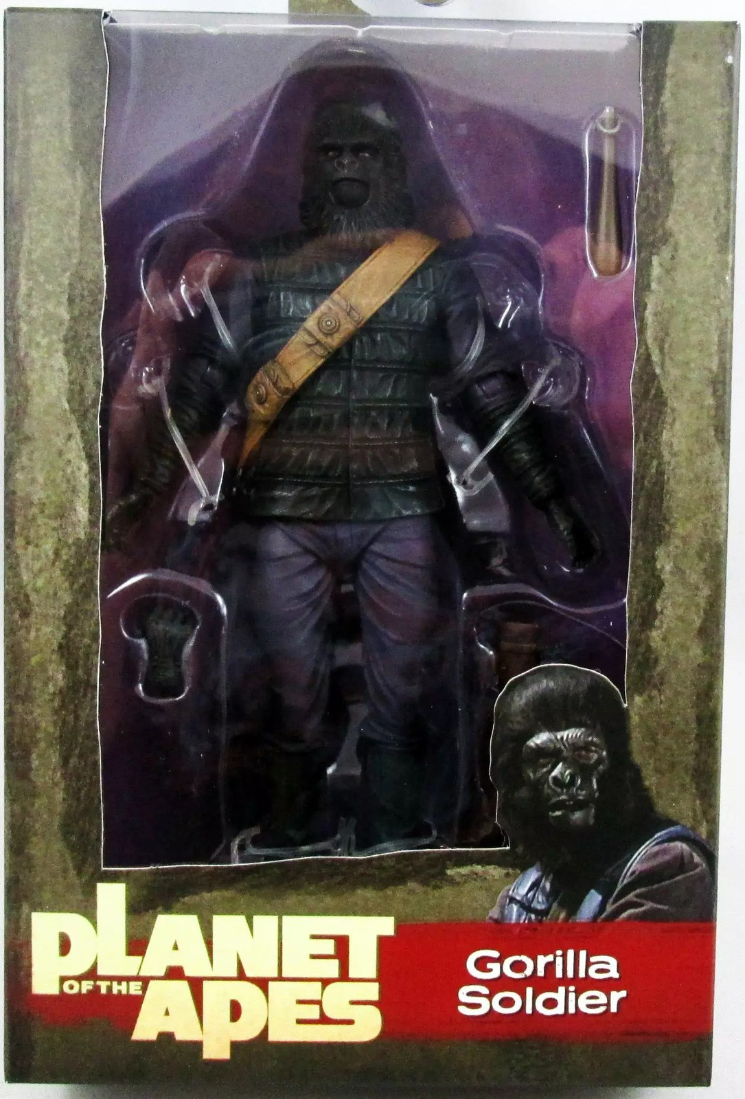 La Planète des Singes Gorilla Soldier NECA pour décoration vitrine geek