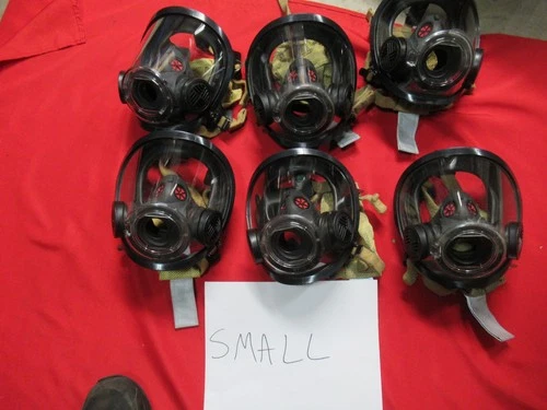 SCOTT AV-3000 HT MASK w/KEVLAR NETTING SMALL  Medium Firefighter SCBA AIR