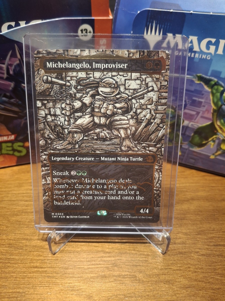 MTG TMNT Teenage Mutant Ninja Turtles Michelangelo, Improviser