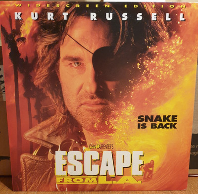 Laserdisc Escape from L.A. NTSC Widescreen Dolby Digital Version