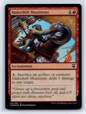 Makeshift Munitions 191 Common Commander LegendsMTG Foil LP