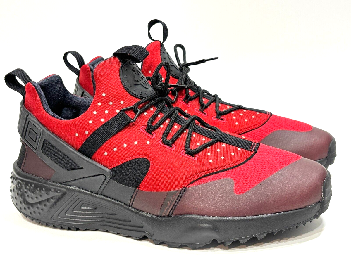 Nike ACG Air Huarache Utility Trainers Shoes Black UK 10 US 11 EU45  806807-600