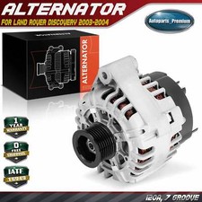 Alternator for Land Rover Discovery 2003-2004 120A 12V Clockwise 7-Groove Pulley