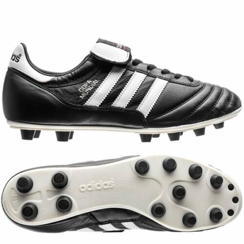 adidas WM 015110 schwarz weiß Fußballschuhe - kostenlose P&P - Bild 1 von 3