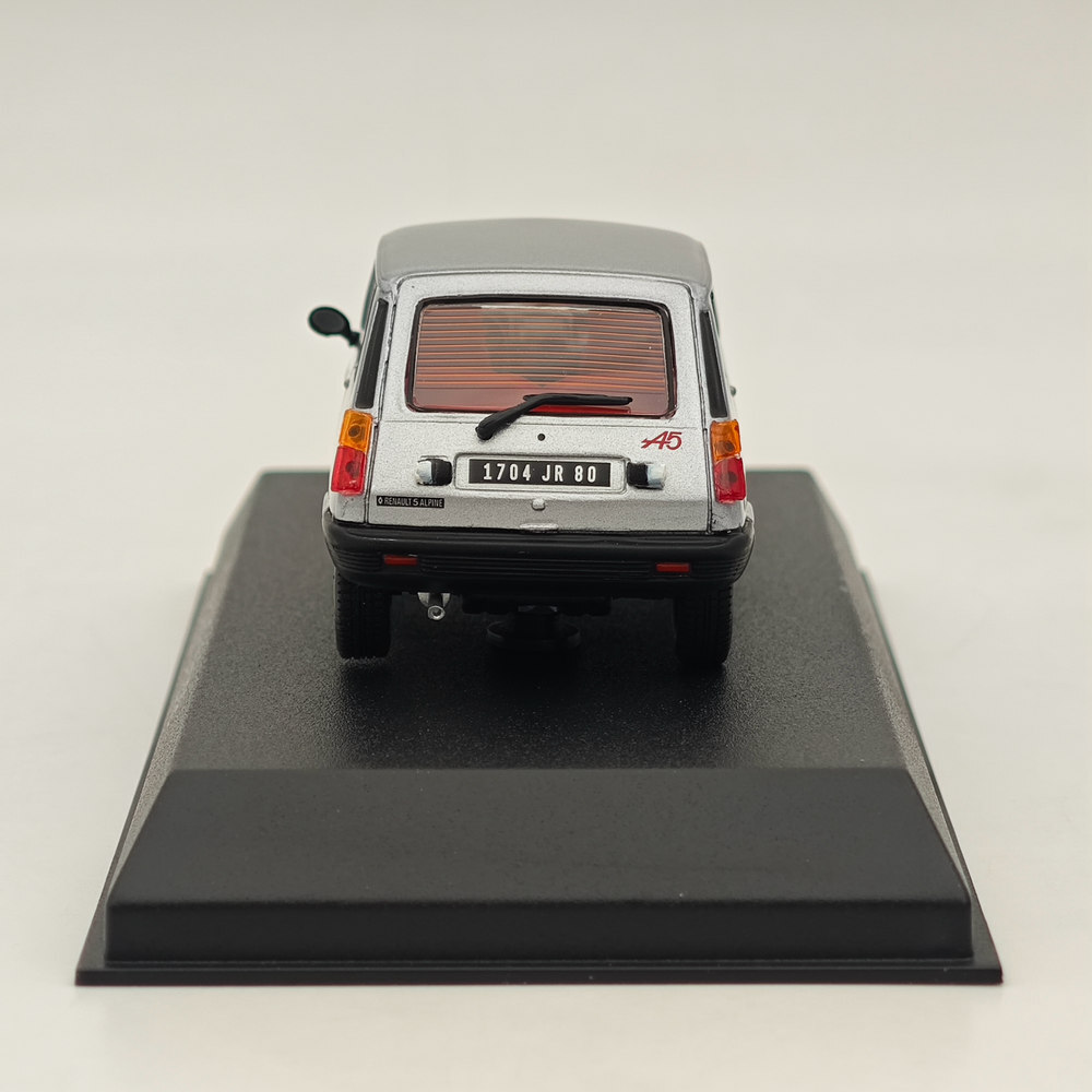 Norev 1/43 Renault 5 Alpine Silver 1980 Diecast Model Cars Limited