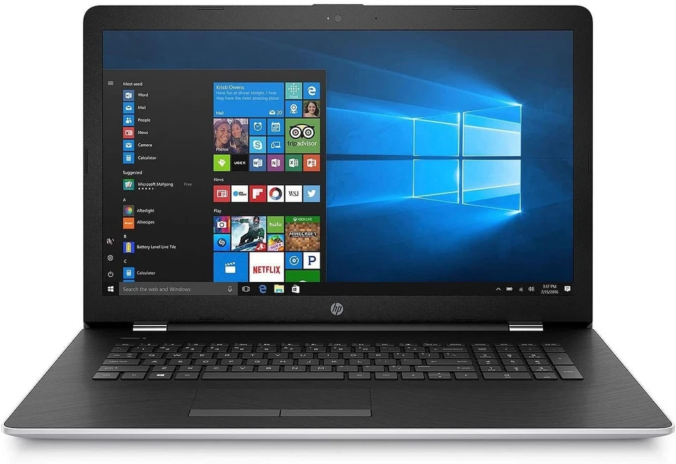 HP 17.3" Full HD IPS Notebook, Intel Core i7-7500U Processor, 12GB Memory, 1TB H - Image 2 of 4