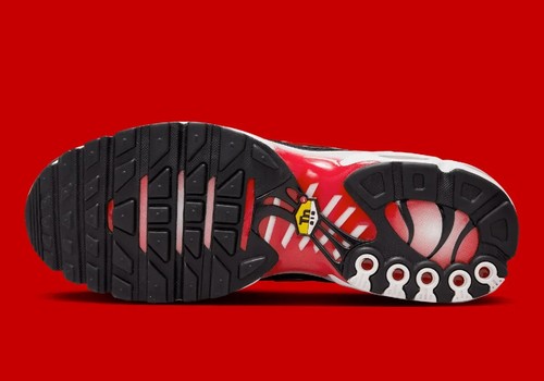 Nike Air Max Plus TN University Red/White/Black UK6/US6.5/EU39 - HM9611-100 New - Picture 8 of 8