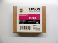 Original Epson T5803 Magenta Stylus Pro 3800 Ovp Datum 01/2026
