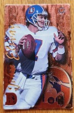 John Elway Denver Broncos 1996 Chris Martin Enterprises NFL Pro Mags Magnet