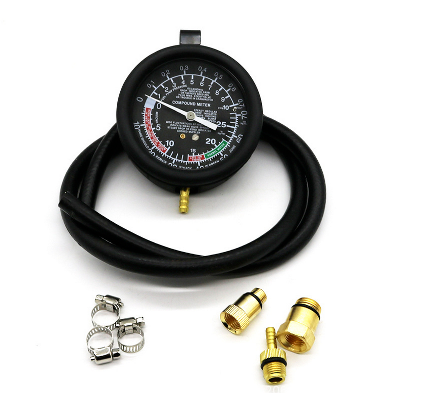 Car Catalytic Converter Gauge Tester Exhaust Blockage Pressure Gauge