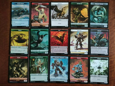 MTG Token Time Spiral Magic The Gathering, Ape, Goblin, Spider, Knight, Bat etc
