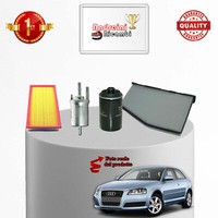 Set Service 4 Filter Audi A3 8P 2.0 Tfsi 147KW 200CV Von 2004->
