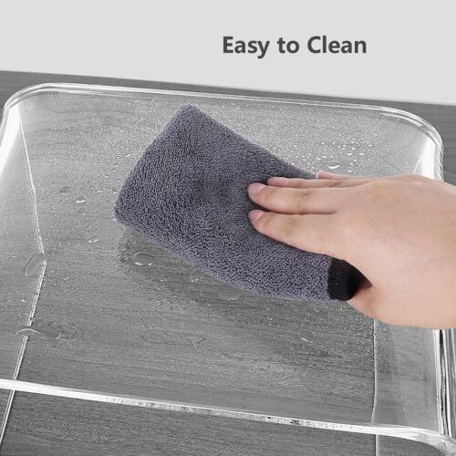 12" Acrylic Step Stool - Lightweight, Modern Foot Stool for Bathroom & Display - Picture 8 of 11
