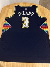 Bones Hyland Denver Nuggets Autographed Jersey JSA Certified