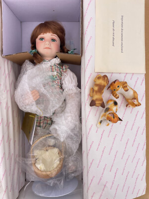 Georgetown Dolls-  Samantha, Favorite Friends with Cats 15''  #G030