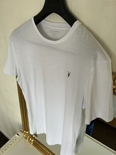Image of Allsaints Tonic Crew Neck T-Shirt - White