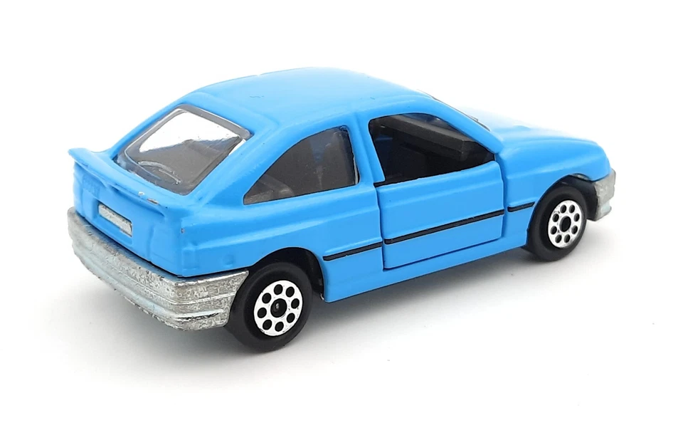 Majorette n. 275 Ford Escort blu chiaro. Prodotto in Francia. metallo 1/55 - Immagine 2 di 2