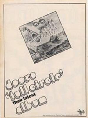 Doors Full Circle LP advert Time Out cutting 1972