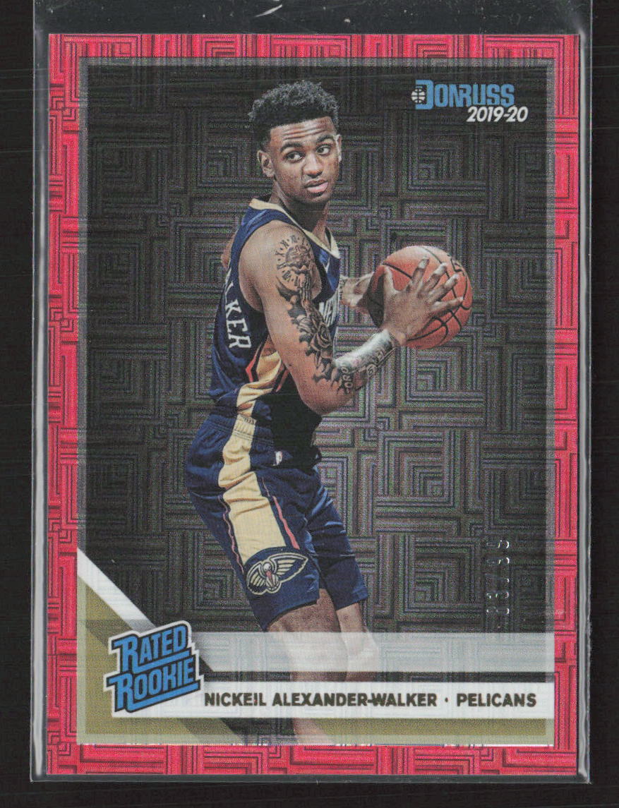 2019-20 Donruss #216 Nickeil Alexander-Walker Red Infinite #/99 RC (U)