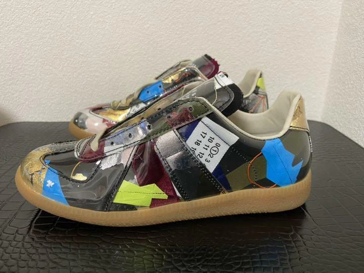 2017Maison margiela patchwork replica sneaker size 37 from japan
