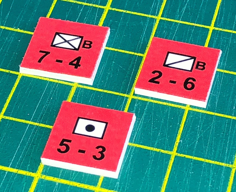 Waterloo 1704 expansion for Avalon Hill, 76 counters & 1 record card - Image 3 of 4