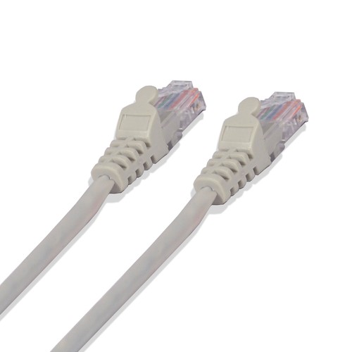 Gray 1-foot premium Cat5e Patch LAN Ethernet Network Cable (10 Pack) - Afbeelding 5 van 6