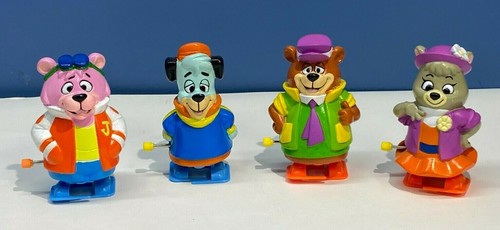 Hanna Barbera Wind Up Toys Yogi Bear Huckleberry Hound Snagglepuss Cindy Bear Ebay