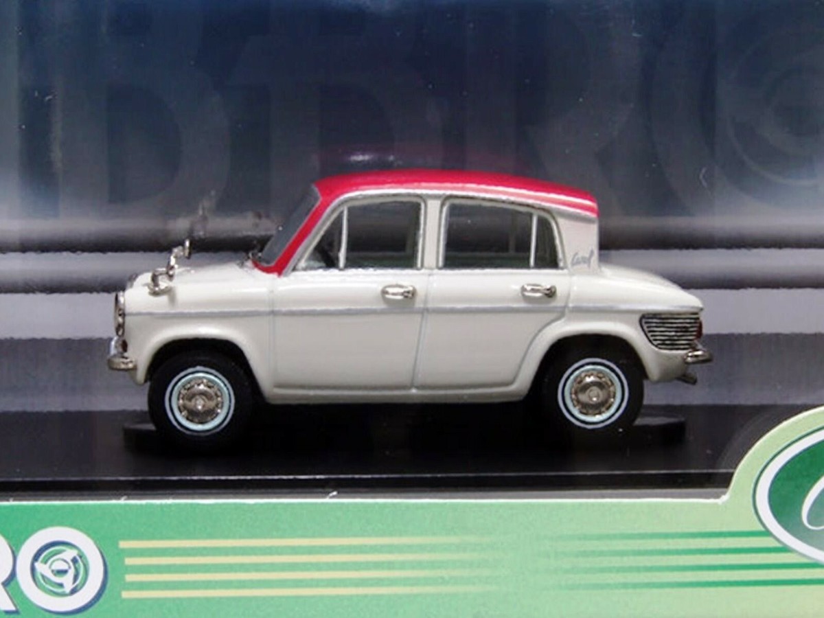 WOW EXTREMELY RARE Mazda Carol P360 4Drs RHD 1962 2-Tone Ivory