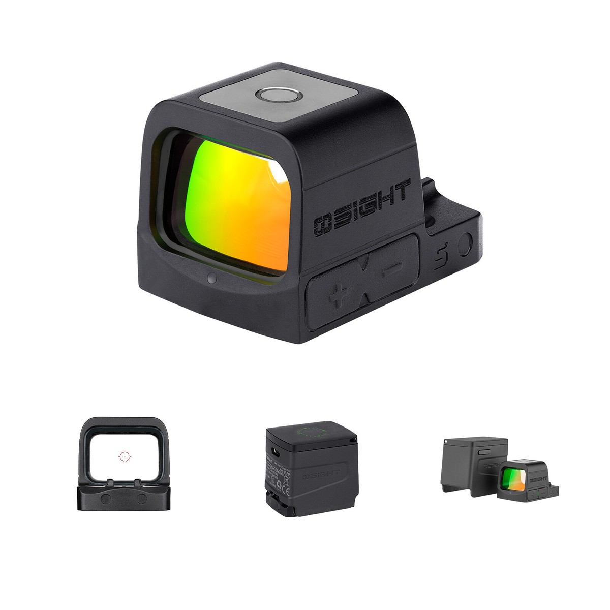 Olight Osight S Enclosed Micro Sight with 2 MOA Dot & Universal