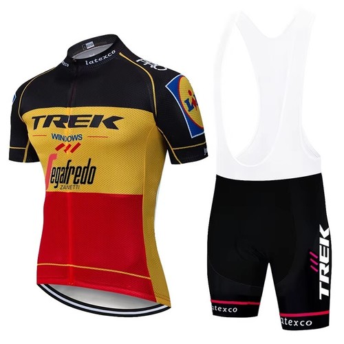 Men 2025 Cycling Jersey Bib Shorts Sets Men Short Sleeve Riding Tops Shorts Kits - Picture 7 of 8