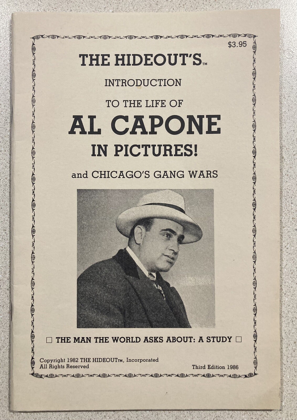 Life of Al Capone In Pictures The Hideouts 1986 Booklet Chicago