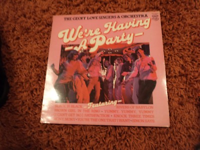 Geoff Love Singers & Orchestra We're Having a Party inc Black is Black + LP