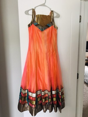 Indian Partywear Anarkali Dress Outfit | eBay