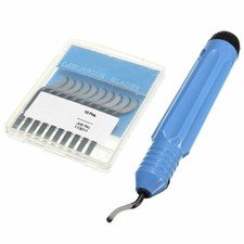 10pc BS1018 deburring blades deburing tool for plastic and metal with 1pc NB1100
